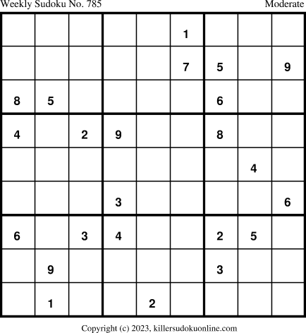 Killer Sudoku for 3/20/2023