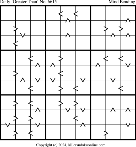 Killer Sudoku for 5/24/2024