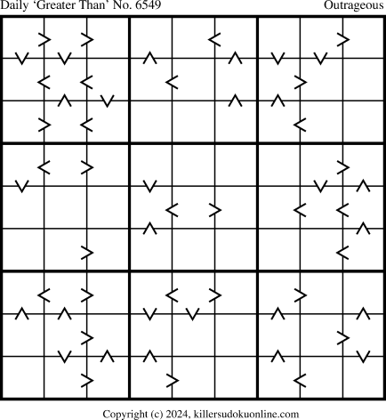 Killer Sudoku for 3/19/2024
