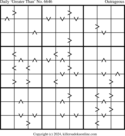 Killer Sudoku for 6/24/2024