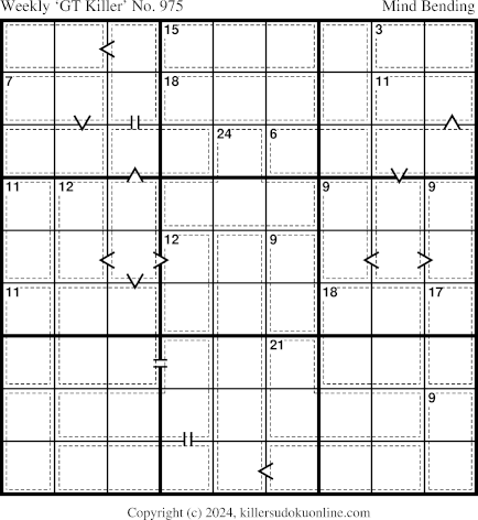 Killer Sudoku for 12/16/2024