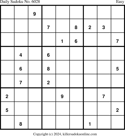 Killer Sudoku for 9/3/2024