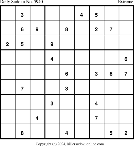 Killer Sudoku for 6/7/2024