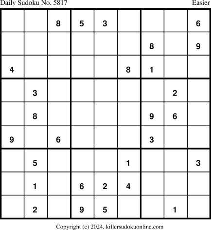 Killer Sudoku for 2/5/2024