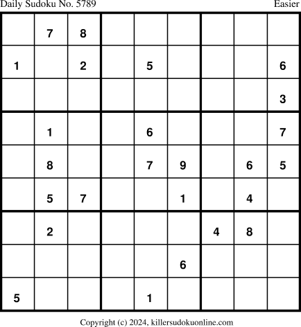 Killer Sudoku for 1/8/2024