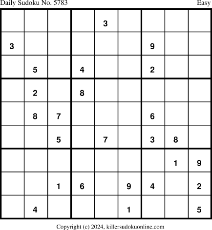 Killer Sudoku for 1/2/2024