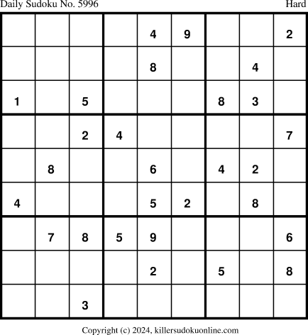 Killer Sudoku for 8/2/2024