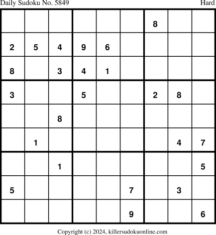 Killer Sudoku for 3/8/2024