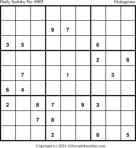 Killer Sudoku for 8/11/2024