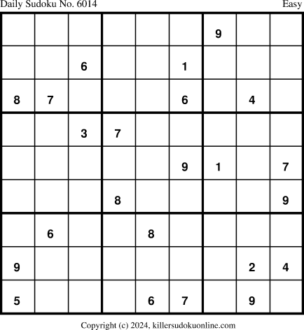 Killer Sudoku for 8/20/2024