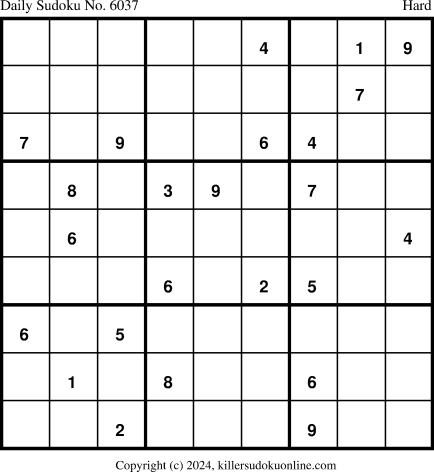 Killer Sudoku for 9/12/2024