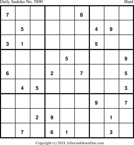 Killer Sudoku for 4/18/2024