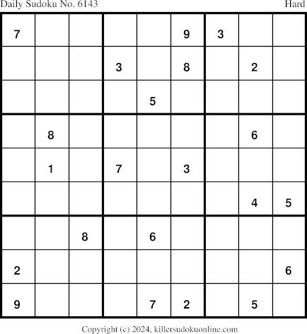 Killer Sudoku for 12/27/2024