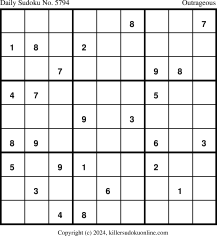 Killer Sudoku for 1/13/2024