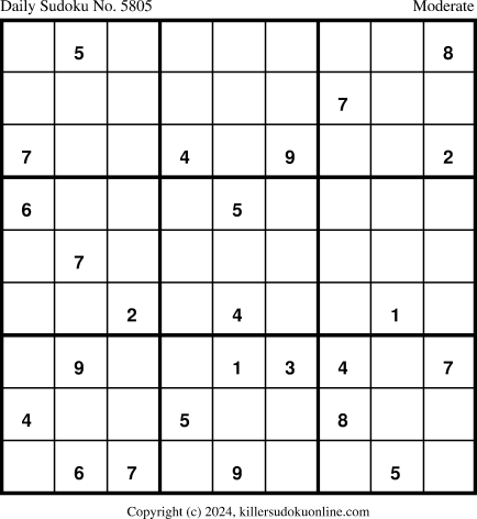 Killer Sudoku for 1/24/2024