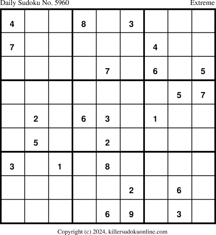 Killer Sudoku for 6/27/2024