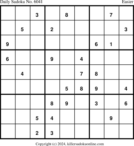 Killer Sudoku for 9/16/2024