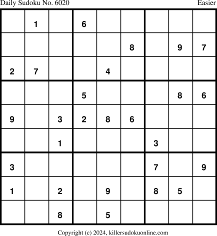 Killer Sudoku for 8/26/2024