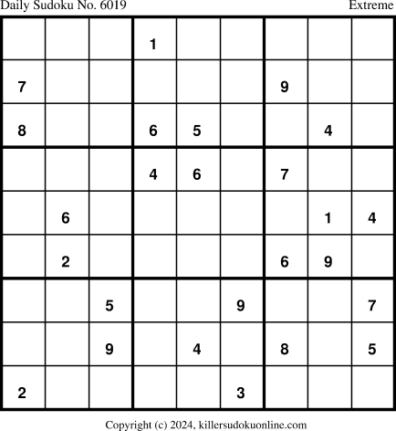 Killer Sudoku for 8/25/2024