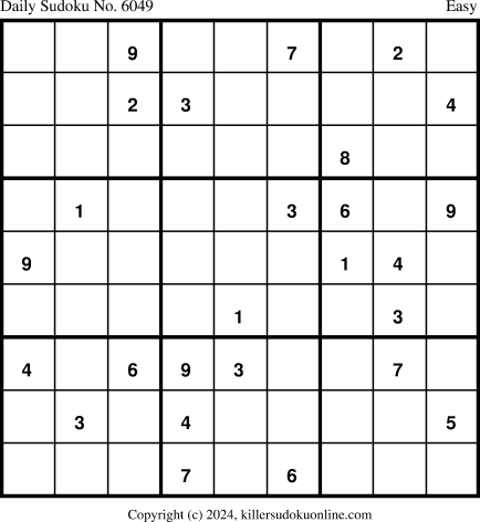 Killer Sudoku for 9/24/2024
