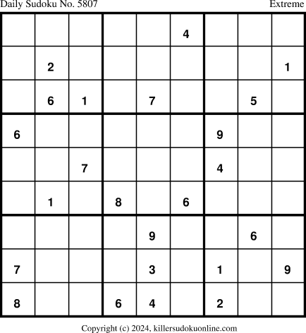 Killer Sudoku for 1/26/2024