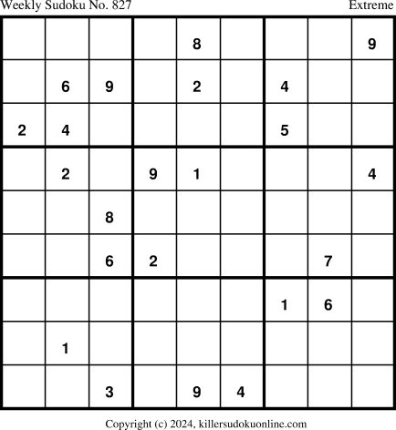 Killer Sudoku for 1/8/2024