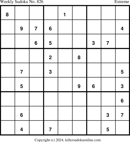 Killer Sudoku for 1/1/2024