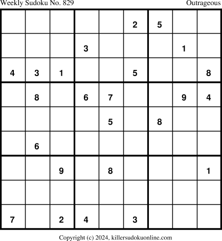 Killer Sudoku for 1/22/2024