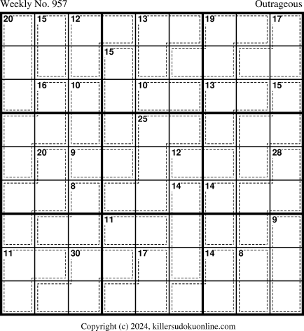Killer Sudoku for 5/6/2024