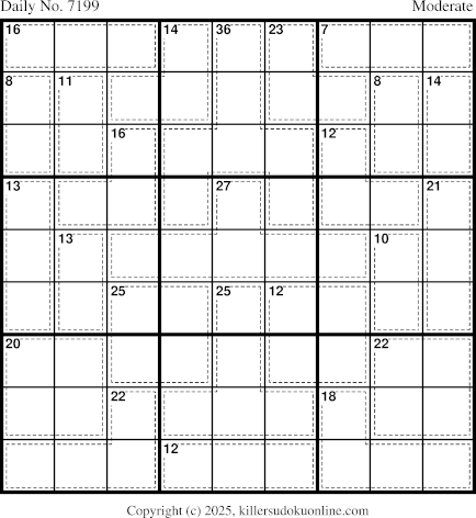 Killer Sudoku for 9/3/2025