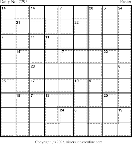 Killer Sudoku for 12/8/2025