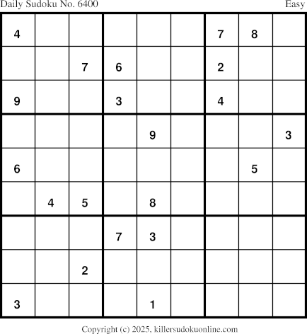 Killer Sudoku for 9/10/2025