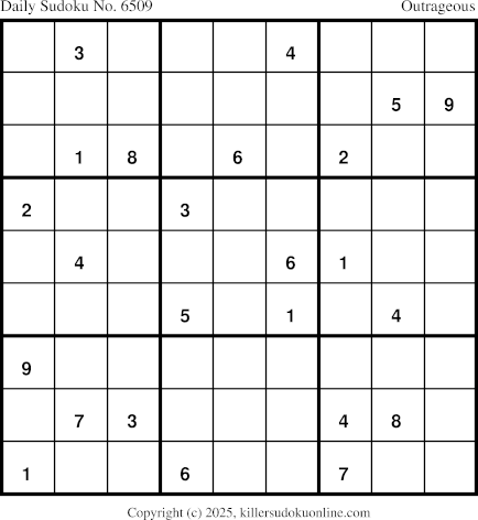 Killer Sudoku for 12/28/2025