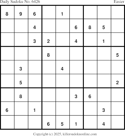 Killer Sudoku for 10/6/2025
