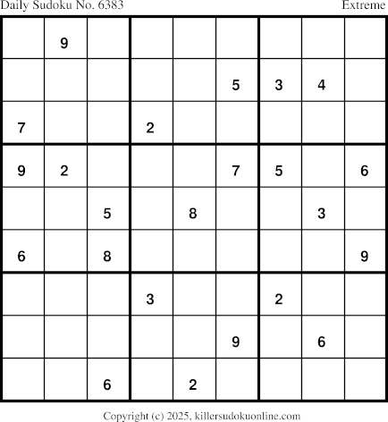 Killer Sudoku for 8/24/2025
