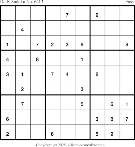 Killer Sudoku for 9/23/2025