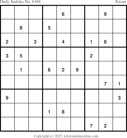 Killer Sudoku for 8/25/2025