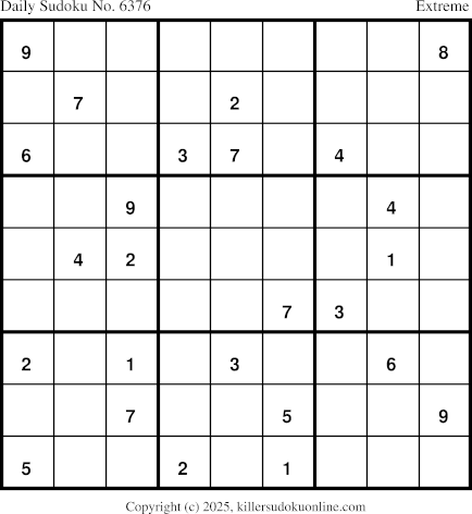 Killer Sudoku for 8/17/2025