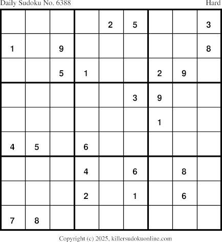 Killer Sudoku for 8/29/2025