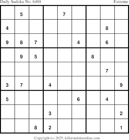 Killer Sudoku for 12/7/2025
