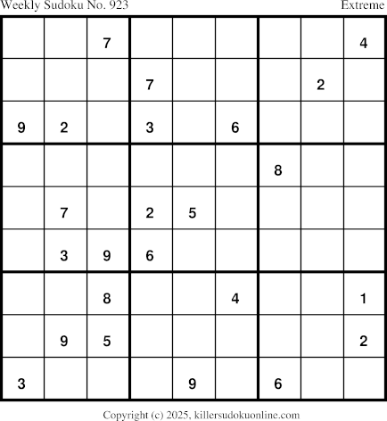 Killer Sudoku for 11/10/2025