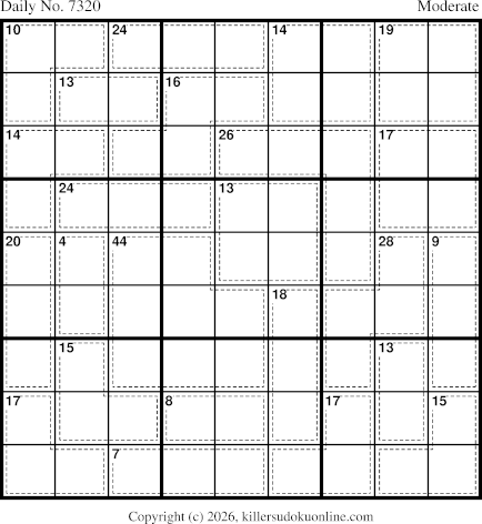 Killer Sudoku for 1/2/2026