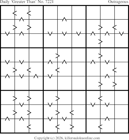 Killer Sudoku for 1/21/2026
