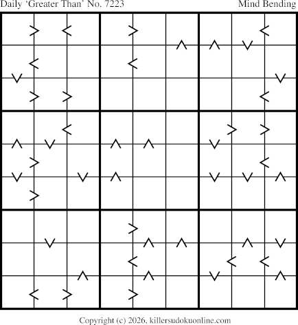 Killer Sudoku for 1/23/2026