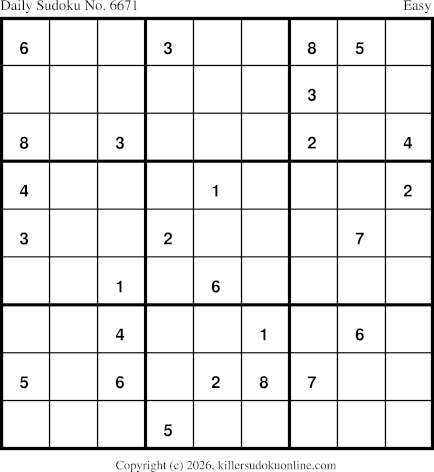 Killer Sudoku for 6/9/2026