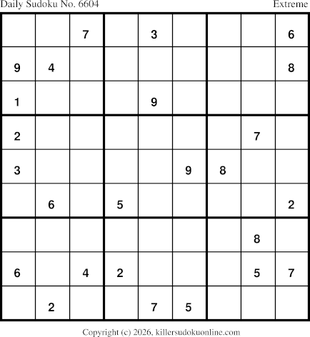 Killer Sudoku for 4/3/2026