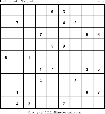 Killer Sudoku for 2/2/2026