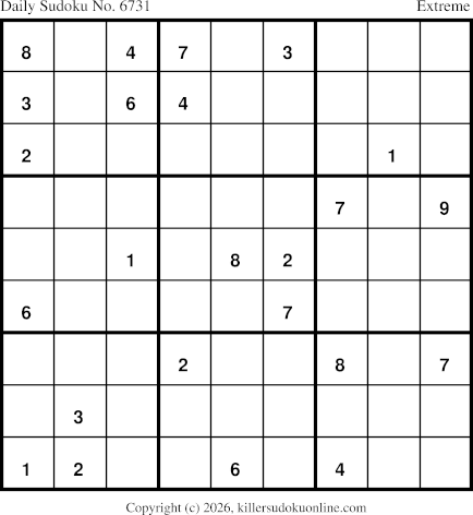 Killer Sudoku for 8/8/2026