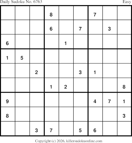 Killer Sudoku for 9/9/2026