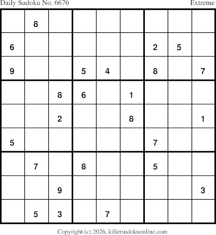 Killer Sudoku for 6/14/2026